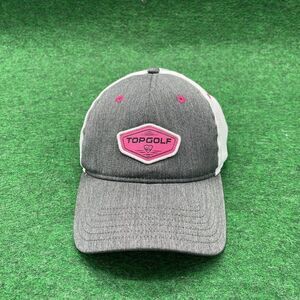 Vintage Top Golf Grey White Men's Cap